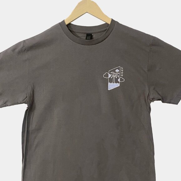NEVER USED - Grey Palm Paradise Tee - LuCo - Picture 1 of 3